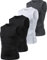 HOPLYNN 4er Pack Kompressionsshirt Herren Tank Tops Sport Ärmelloses Funktionsunterhemd Laufshirt für Training Gym 2Schwarz Grau Weiß 2XL
