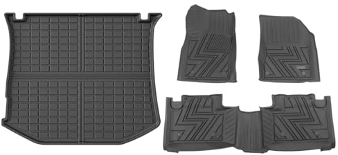 powoq Fit 2011-2021 Jeep Grand Cherokee Trunk Mat TPE Cargo Liner Floor Mat All Weather Cargo Mat for 2011 2012 2013 2014 2015 2016 2017 2018 2019 2020 2021 Jeep Grand Cherokee Accessories