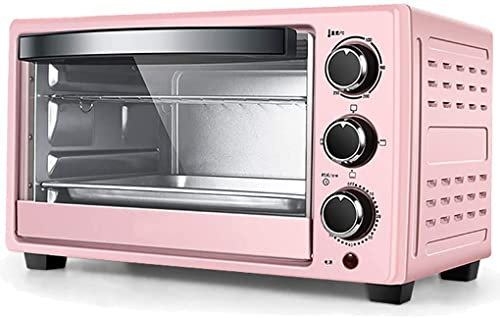 RKYRRKI Horno De 23 L，Horno Eléctrico 1300 W Temperatura Ajustable 70-250 ℃ Y Temporizador De 60 Minutos con 3 Funciones De Calentamiento Convección Encimera Horno Tostador Útil
