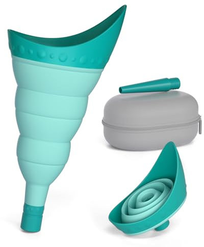 TRIPTIPS Damen Tragbares weibliches Urinalgerät, A-Blau, Standard