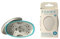 Foamie Caja de viaje sostenible beige y azul Travel Buddy - Jabonera de viaje o para el baño - Jabonera de baño ecológica para su champu solidos - Vegano