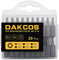 DAKCOS T10 Torx Bit, 20PCS Impact Driver Bits, 1/4 Screwdriver Bit Sets, Premium S2 Alloy Steel Bits, 25mm Long