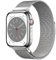 Original Edelstahl Milanese Loop Kompatibel mit Apple Watch Armband 38mm 40mm 41mm 42mm 44mm 45mm 46mm 49mm, Ersatzband für iwatch Ultra 2/Ultra, SE Series 10 9 8 7 6 5 4 3 2 1
