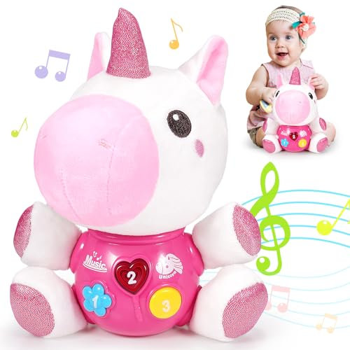 Toyzey Juguete musical unicornio (Unicornio-1)