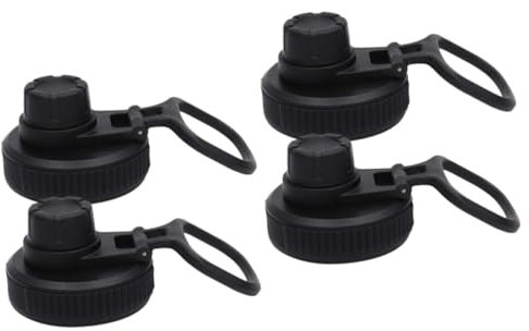 Yardwe 4stücke Weitmundige Flaschenverschlüsse Auslaufsichere Trinkdeckel Für Sportflaschen Für Isolierflaschen Leicht Zu Öffnen Und Reinigen Passend Für Standard-flaschenöffnungen