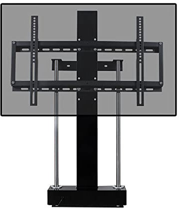 Support Mural pour Téléviseur Motorisé, Élévateur De Télévision Électrique avec Double Colonne, avec Télécommande Réglable en Hauteur De 37,4, 68,8 Pouces, Convient Aux Téléviseurs De 37,75 Pouces