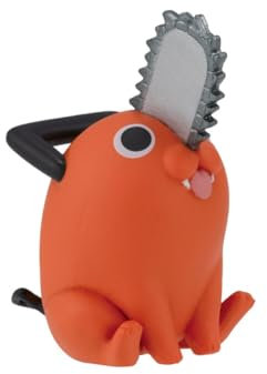 TOYS_AND_GAMES Chibi Masters Chainsaw Man Pochita Toy | 8cm Tall Pochita Chainsaw Man Anime Figure In Action Pose | Chainsaw Man Pochita Figure Collectible | Collectable Chainsaw Man Merchandise