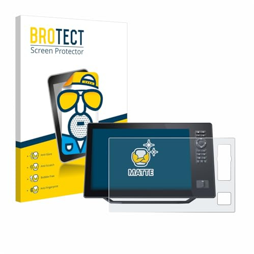 BROTECT Schutzfolie für Humminbird Xplore 12 | Entspiegelnder Displayschutz Made in Germany Matte Displayschutz-Folie Anti-Reflex Anti-Fingerprint Einfache Montage