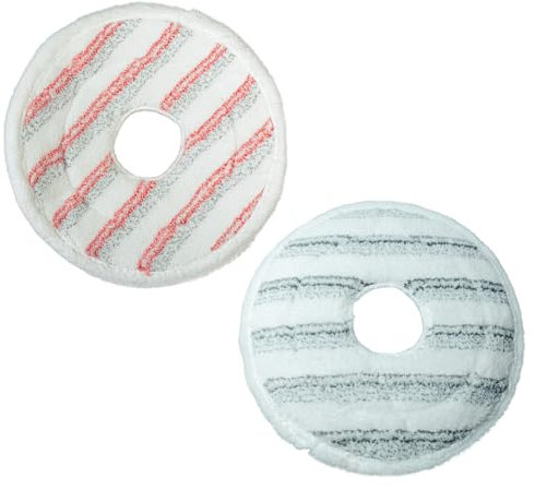 XWYDZ 2 Pcs Spin Mop Heads Replacement Pads, Spin Mop Head - Heavy-Duty Washable Microfiber Refills, Compatible with Vileda, Pads for Hard Floors, Tile, Laminate