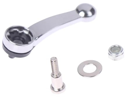 Sharplace -Hebel, DIY-Wählknopf-Zubehör, professionelle Montage, Haarschneider-Zubehör, Reparatur der Haarschneider-Einstellstange, Argent