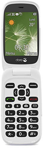 Téléphone portable à clapet Doro 6520, grand écran, grosses touches, téléphone débloqué