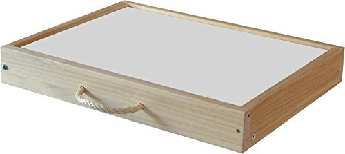 R-CRE@ Mesa de Luz Montessori + Manual de Actividades | Personalizable, Certificada (AIJU + Univ. Murcia) | Caja Luz Sensorial para Niños | Aprendizaje y Creatividad en Casa o Aula | Board Montessori