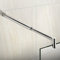 Flexibele runde Stange Stabilisierungsstange für Walk in Duschwand Dusche F-123