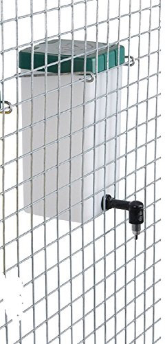 10 Lapin Abreuvoir de 1L, Mamelon Abreuvoir pour gourde, les rongeurs 1L, Mamelon Abreuvoir Blanc