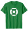 DC Comics Green Lantern Logo T-Shirt, Unisex-Erwachsene und Kinder, Grün, S