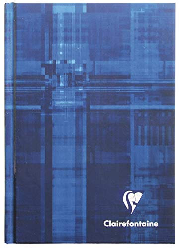 Clairefontaine 69492C - Packung mit 5 Kladden/Notizbücher mit Hardcover DIN A6, 96 Blatt kariert 90g, farbig sortiert, 1 Pack