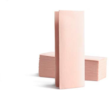 Alvotex CHIC Airlaid 50 Servietten, 1/8 Falten Stoffähnlich, hochwertige Einwegserviette, 32x40 cm, Rosa