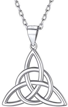 Sterling Silver Necklace Celtic Jewellery Women Silver Pendant Necklace Handmade Necklaces Dainty Necklace Celtic Necklace for Women