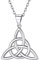 Sterling Silver Necklace Celtic Jewellery Women Silver Pendant Necklace Handmade Necklaces Dainty Necklace Celtic Necklace for Women