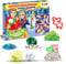 MAGIC DOUGH Adventskalender Kinder - Spielzeug Adventskalender mit Knete, 24 Tolle Überraschungen intelligente Superknete