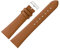 Stailer | Uhrenarmband aus echtem Leder | Lederarmband mit Edelstahl Metall Schließe |14mm (M)|14 mm (M)| Braun | Für Damen