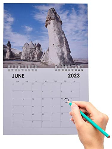 Wandkalender 2023, Moderner Kalender, Lustiger Elefant Und Geheimes Weihnachtsmann-Gag-Geschenk, Monatskalender Für Studios Einfache Und Effiziente Planung