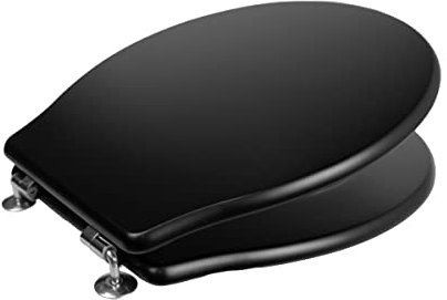 VALADARES 50344480 NEOCLASSICA Tapa Asiento Para WC Tanque Alto Negro