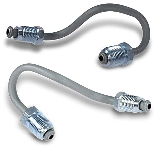 ATEC Germany 2x Bremsrohr hinten, von Bremsschlauch zu Bremssattelgehäuse | Kompatibel mit: AUDI A3, A3 Cabriolet, A3 Sportback, TT, TT Roadster, SEAT ALTEA, ALTEA XL, LEON, TOLEDO III