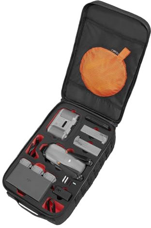 TomCase Rucksack „Travel Edition“ für DJI Air 3S Fly More Combo, DJI RC 2 oder Standard Controller & viel Zubehör