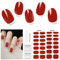 Nagelfolie UV Härtend - 28 Stück Nagelsticker Röte UV Gel Nagelfolien Selbstklebend Halloween Nail Sticker Nagellackstreifen Gel-Nagelaufkleber Herbst Art Stickers DIY für Damen（Karamell-Macchiato）