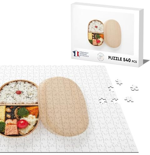 Klassisches Puzzle, 540 Teile, Bento-Box, Lebensmittel, Japan, japanische Küche