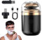 Senchinner Mini Rasierer Elektrisch, 2025 Neu IPX7 Wasserdichter Multifunktionaler Rasierer Herren Elektrischer,Capsule Razor,Mini-Elektrorasierer,USB Mini Rasierer-Schwarz