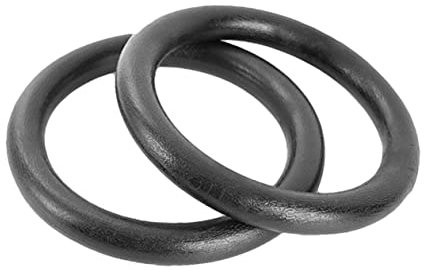 Yardwe Turnringe Abs Fitness Gym Ringe Für Trainingsübungen Klimmzugringe Übungsringe Fitnessring Ringe Für Krafttraining Und Ganzkörperübungen Schwarz