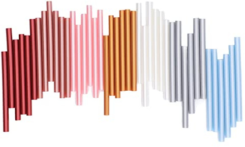 Sticchi di colla a caldo adfaga 42pcs aderenza forte per colla a colori per la pistola per glu per arti fai -da -te Colla di riparazione domestica 7x100mm