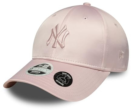 New Era New York Yankees Satin Bow 9Forty Women Cap Rosa - One-Size