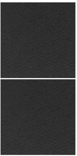 PAMINGONO 2 Stück Kohlefaser Vakuumofen Isolierfilz Hochtemperaturbeständig Energieeffizient für Industrieproduktion und Laboranwendungen