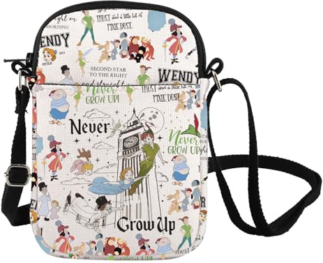 Cartoon-Film-Merch, Cartoon-Inspiration, Umhängetasche, Märchen-Fans, Geschenk, Fee, Pixie-Figur, Kuriertasche, Growup Cb UK