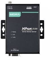 MOXA NPort P5150A - 1 Port RS-232/422/485 PoE Serial Device Server, 10/100M Ethernet, DB9 Male, 0-60C, 1KV Serial Surge Protection