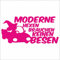 JINTORA - Autoaufkleber Tuning - Auto Aufkleber - Moderne Hexen brauchen keinen Besen - 210x99 mm - Auto Sticker Bus Fenster Heckscheibe Camper wetterfest Outdoor Sticker Auto Deko LKW Tuning - pink