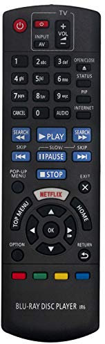 VINABTY N2QAYB001030 Ersatz-Fernbedienung für Panasonic dmp-bdt270 dmp-bdt170 dmp-bdt166 dmp-bdt165 dmp-bd83 dmp-bd73 DMP-BDT271 Dmp-bdt175 Dmp. mp-bdtt 174 Dmp-bdt171 Blu-Ray-Disc-Player