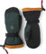HESTRA Herren Gauntlet Senior Mitt HandschuheSchwarz/Oliv 7
