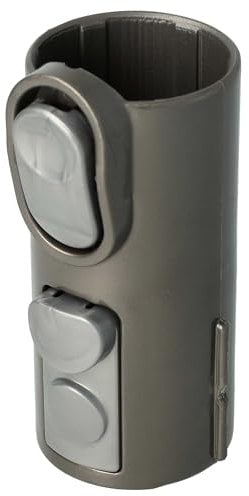 vhbw Adaptateur pour aspirateur compatible avec Dyson DC29, DC29T2, DC32, DC33c, DC36, DC37 (ancien vers moderne) - rouge/noir, plastique