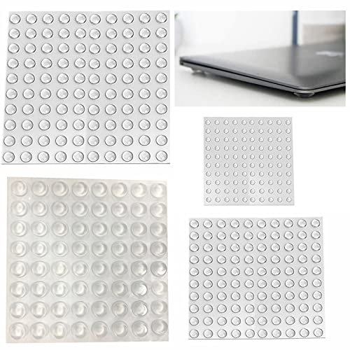 Amortisseur porte placard, Tampon Caoutchouc Transparent Pieds, Butées de Protection en Caoutchouc pour portes de placard, cuisine, salle de bain, bureau (4 tailles-364 Pièces)