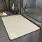 Tappetino da bagno in farina fossile sottile, zerbino in gomma, tappeto da bagno lavabile in lavatrice ad asciugatura rapida, tappetini da bagno antiscivolo assorbenti 40 × 60 cm