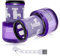 Filtre pour Dyson V12, Lavable V12 Pièces de Rechange,Pièce de Rechange # 971517-01,2 Pièce de Rechange pour dyson V12 Slim Absolute Extra/Total Clean/Fluffy Accessories Filtre avec 1 Brosse