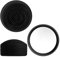 Haarbürste mit Reise Spiegel Runde Mini Taschenbürste Reisehaarbürste Haarbürsten Entwirrbürste Detangler Brush Haarkamm Klein Haar Massagebürste für Männer Frauen Mädchen Kinder Schwarz