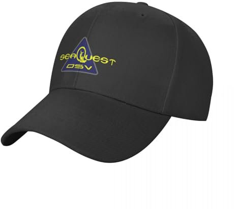 Basecap SeaQuest DSV-Logo, klassisches T-Shirt, Baseballkappe, Thermo-Visiermütze für Damen und Herren