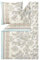 ESTELLA Mako Interlock Jersey Bettwäsche Sheila Aqua 1 Bettbezug 135 x 200 cm + 1 Kissenbezug 80 x 80 cm