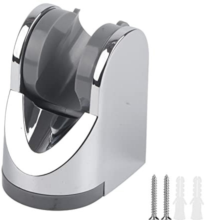 Soporte para Cabezal de Ducha, Soporte de Ducha de Mano Ajustable Giratorio para Montaje en Pared para Accesorios de Baño en el Hogar