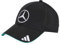Adidas Unisex Mercedes - AMG Petronas Formula ONE Team Driver Cap, Black/White, M